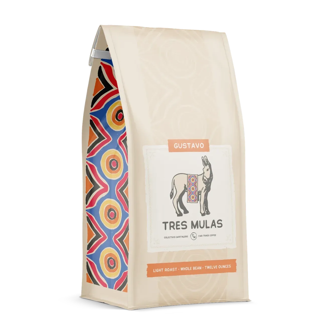 Custom printed coffee packaging by anthem branding