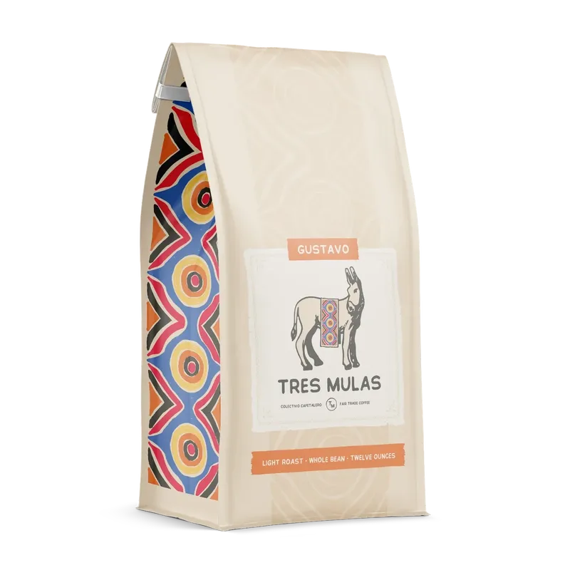 Custom printed coffee packaging by anthem branding