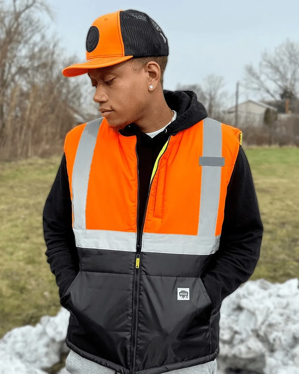 Reflective vest by anthem branding