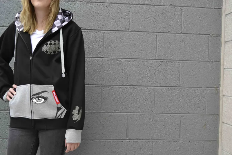 Ska brewing skull zip up hoodie by anthem branding