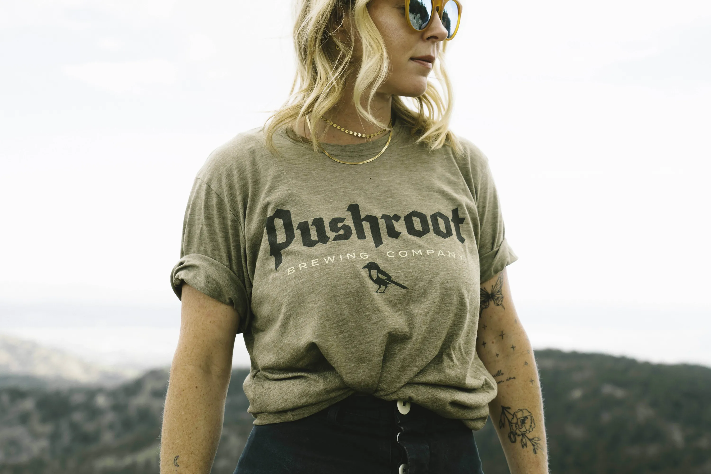 Pushroot merch collection anthem branding 6