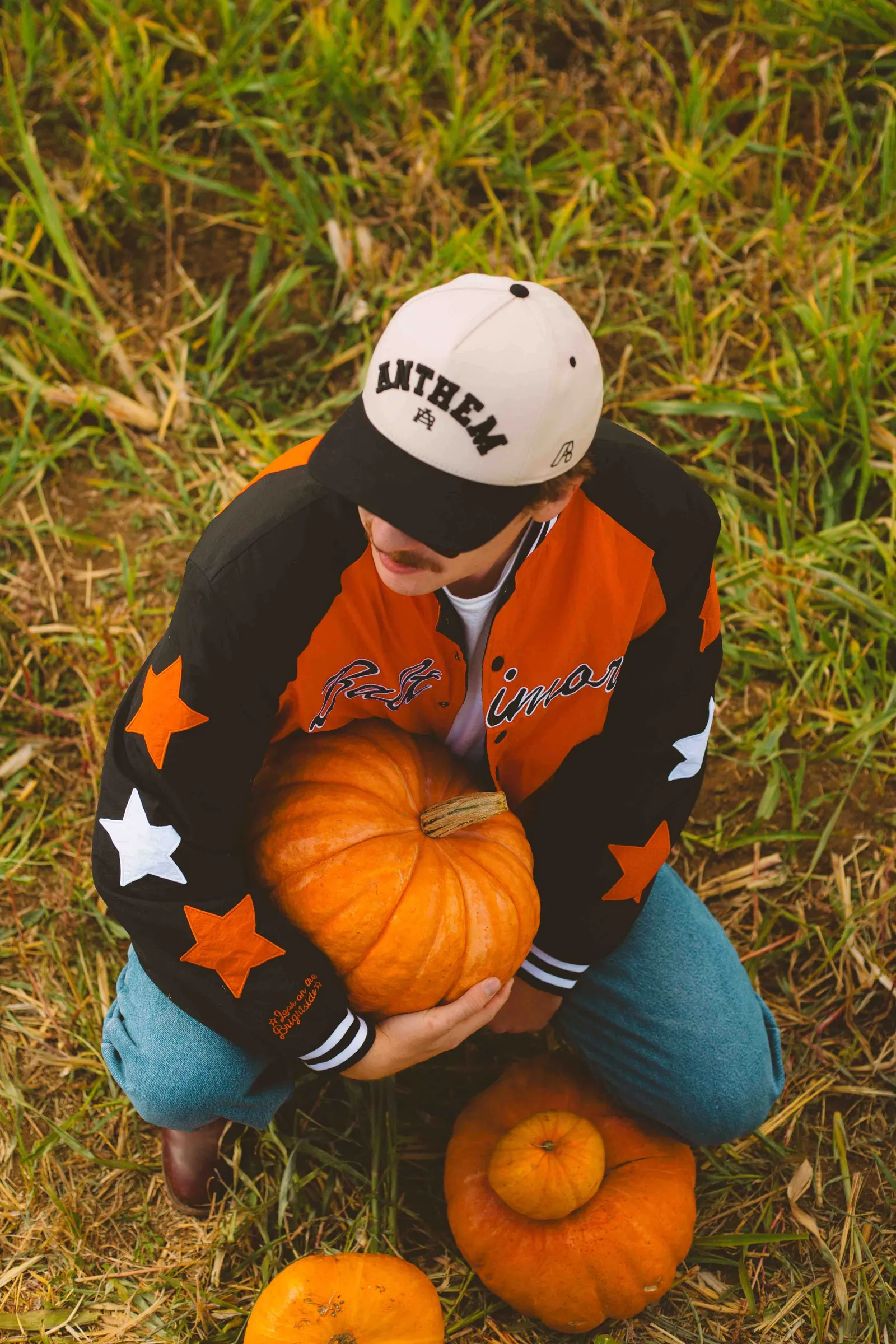 Baltimore bomber jacket and anthem branding hat by anthem branding 2