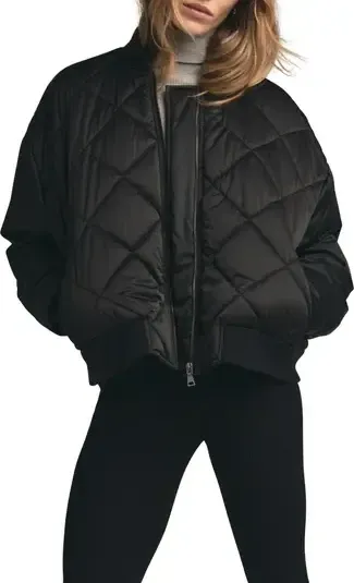 Quilted bomber jacket by anthem branding