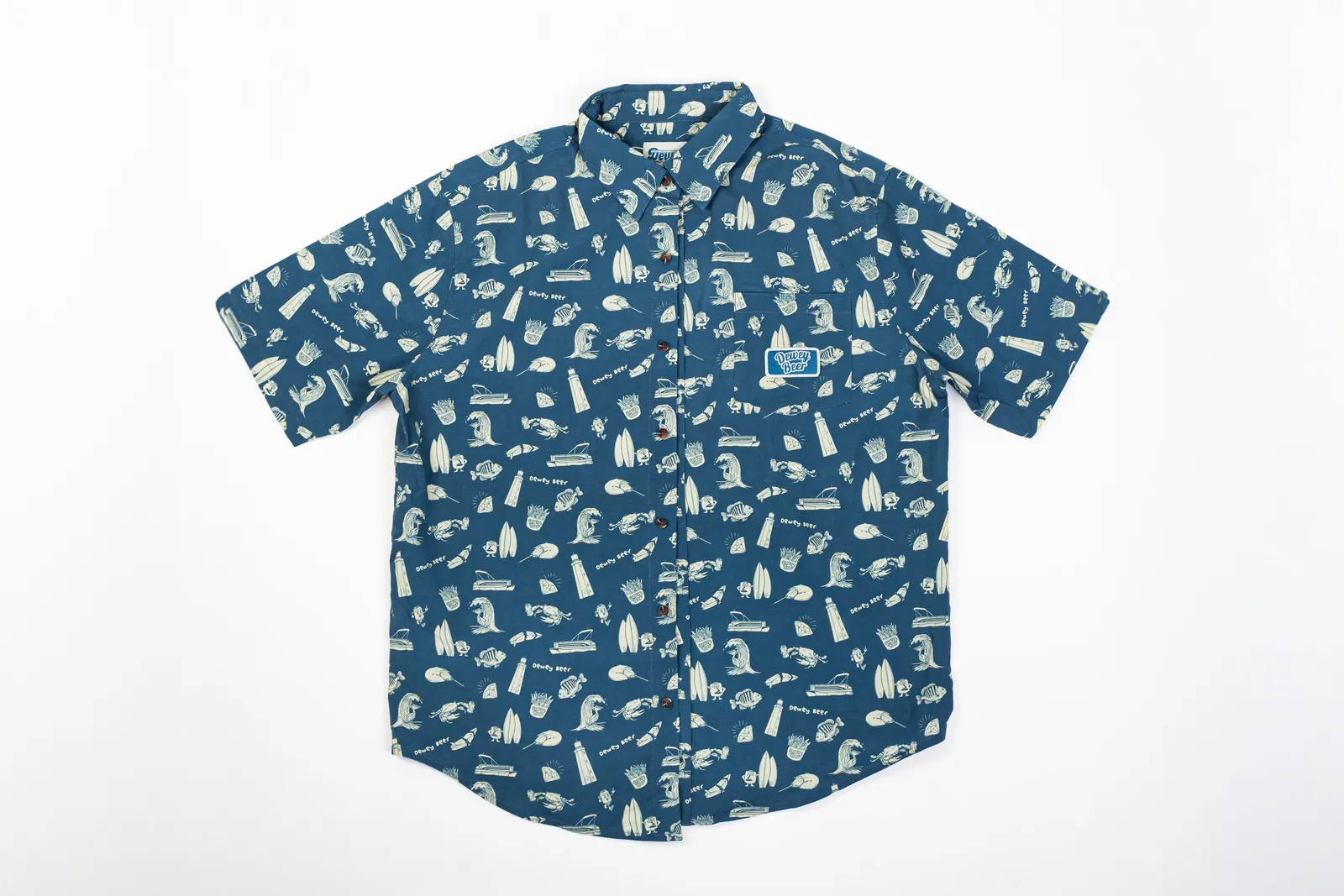 Dewey beer party shirt by anthem branding 3