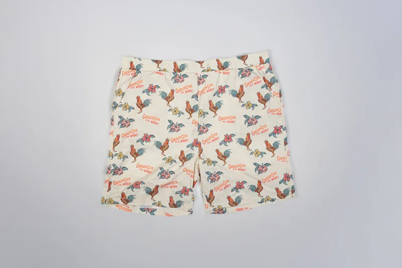 Chicken cock whiskey shorts by anthem branding