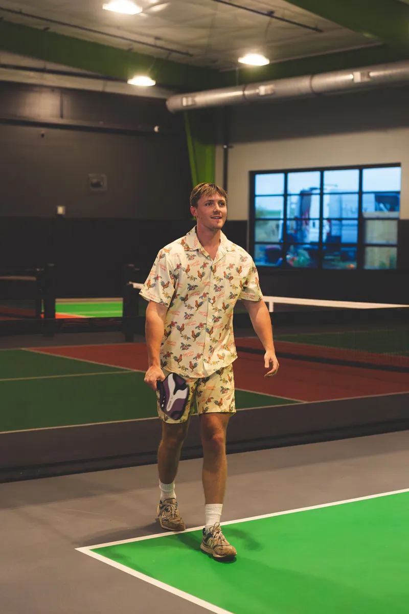 Chicken cock party shirt lifestyle by anthem branding 2