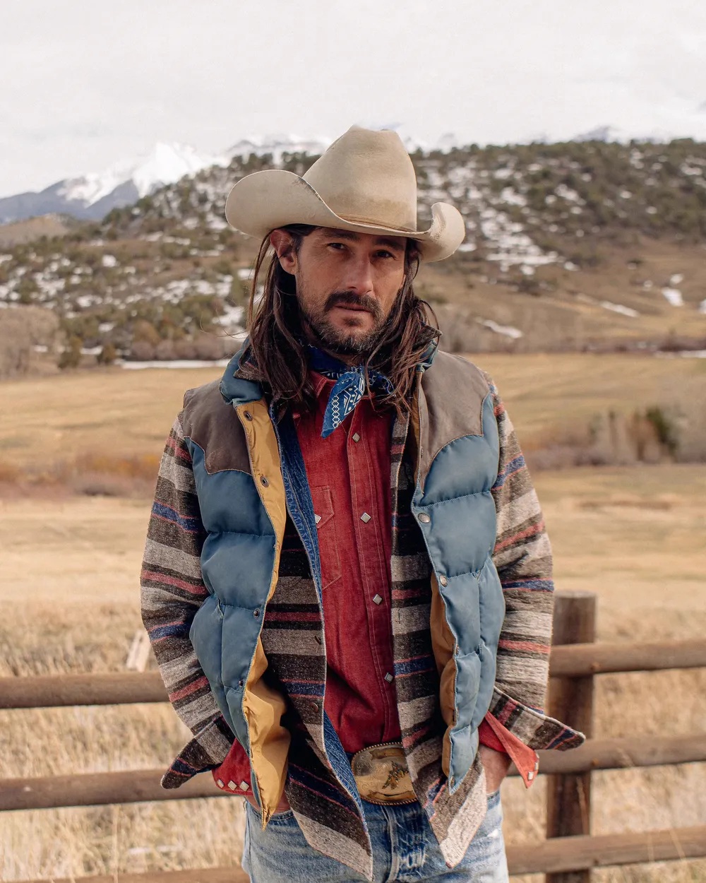 Leather vest by anthem branding