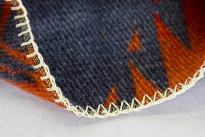 Blanket stitch embroidery by anthem branding