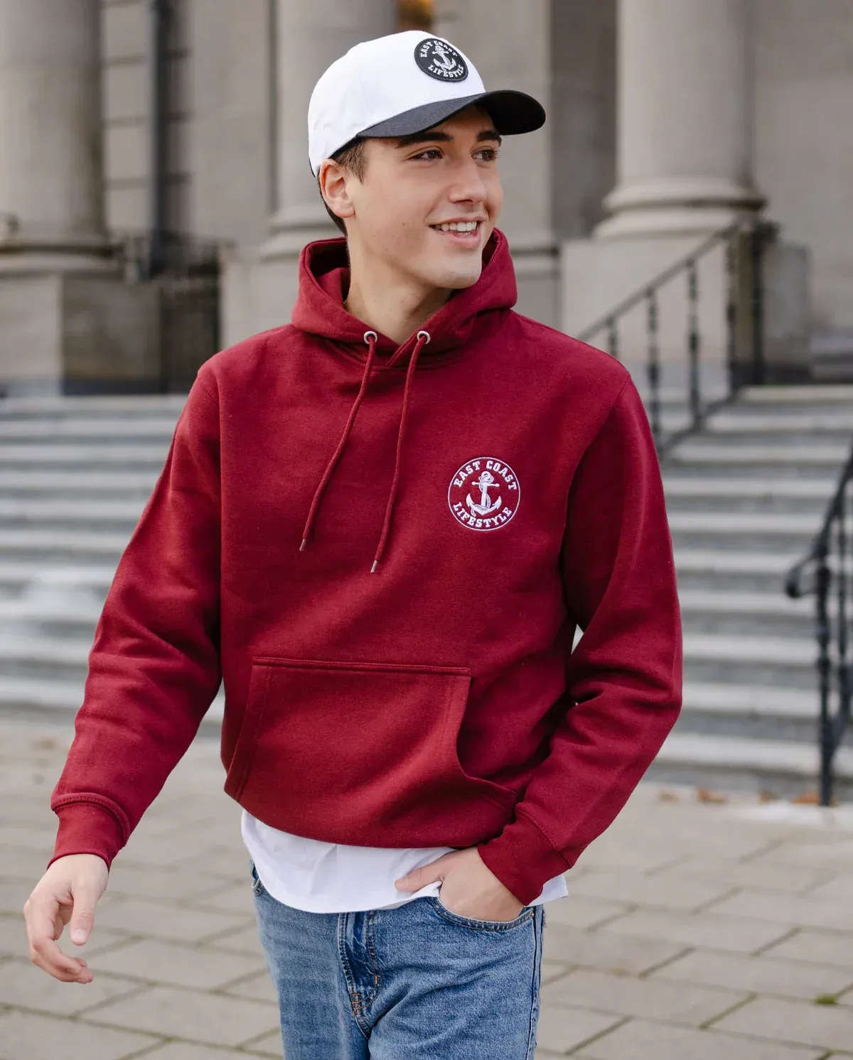Embroidered Hoodie by anthem branding