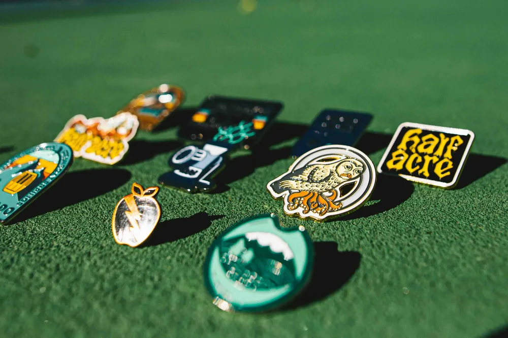 Enamel pins by anthem branding