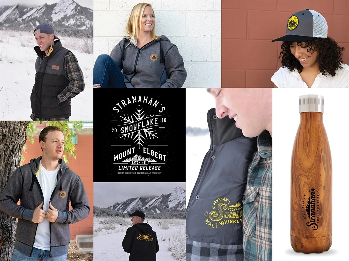 Stranhans Whiskey Custom Merchandise and Apparel by Anthem Branding