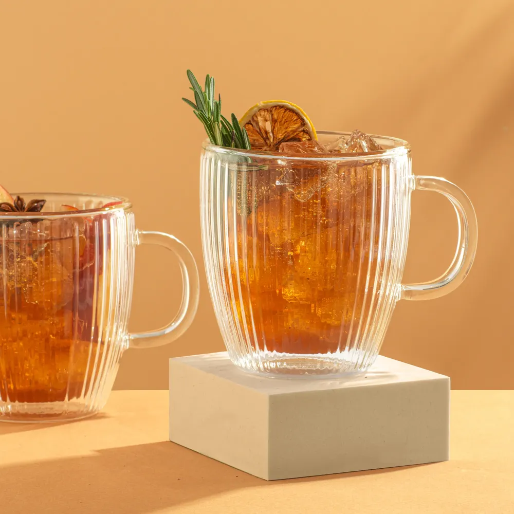 Custom glass mugs by anthem branding