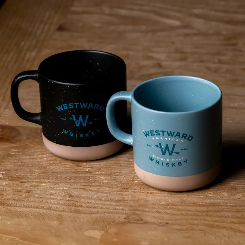 Custom ceramic mugs by anthem branding