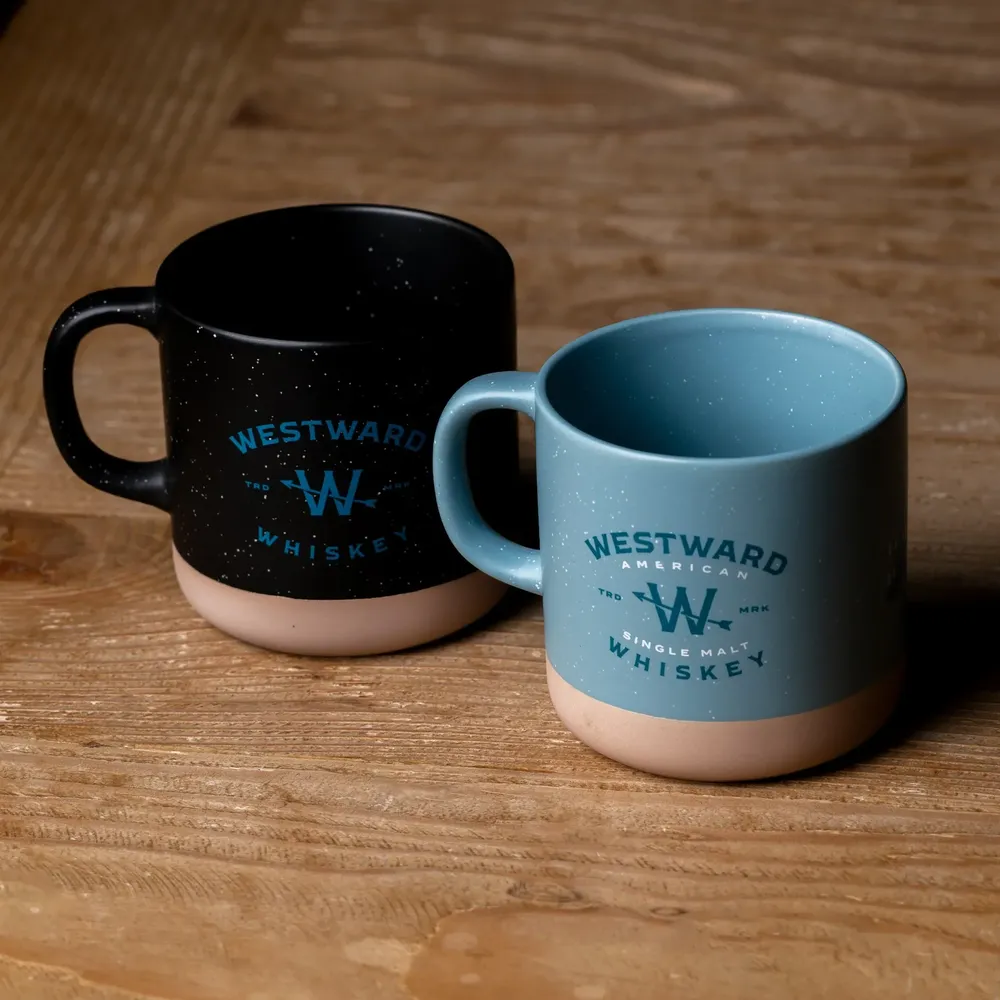 Custom ceramic mugs by anthem branding