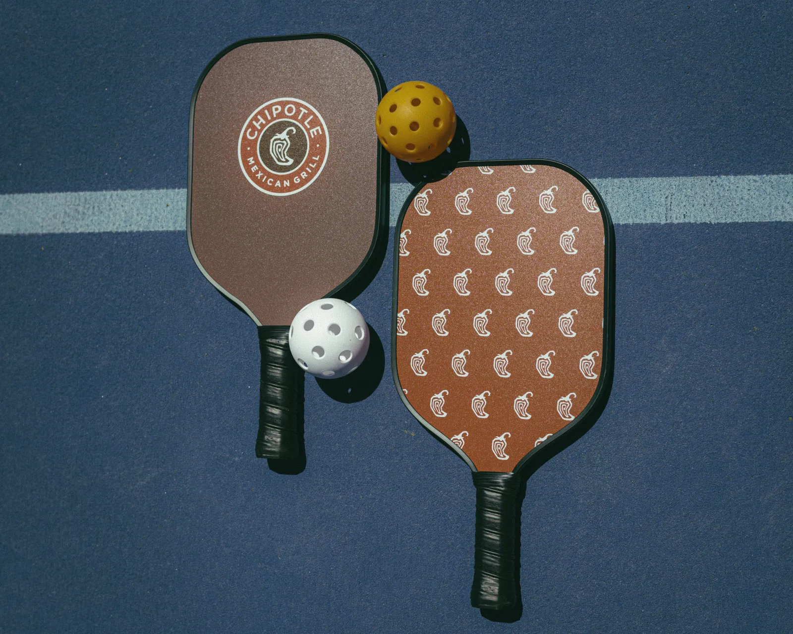 Chipotle pickleball paddles by anthem branding 4