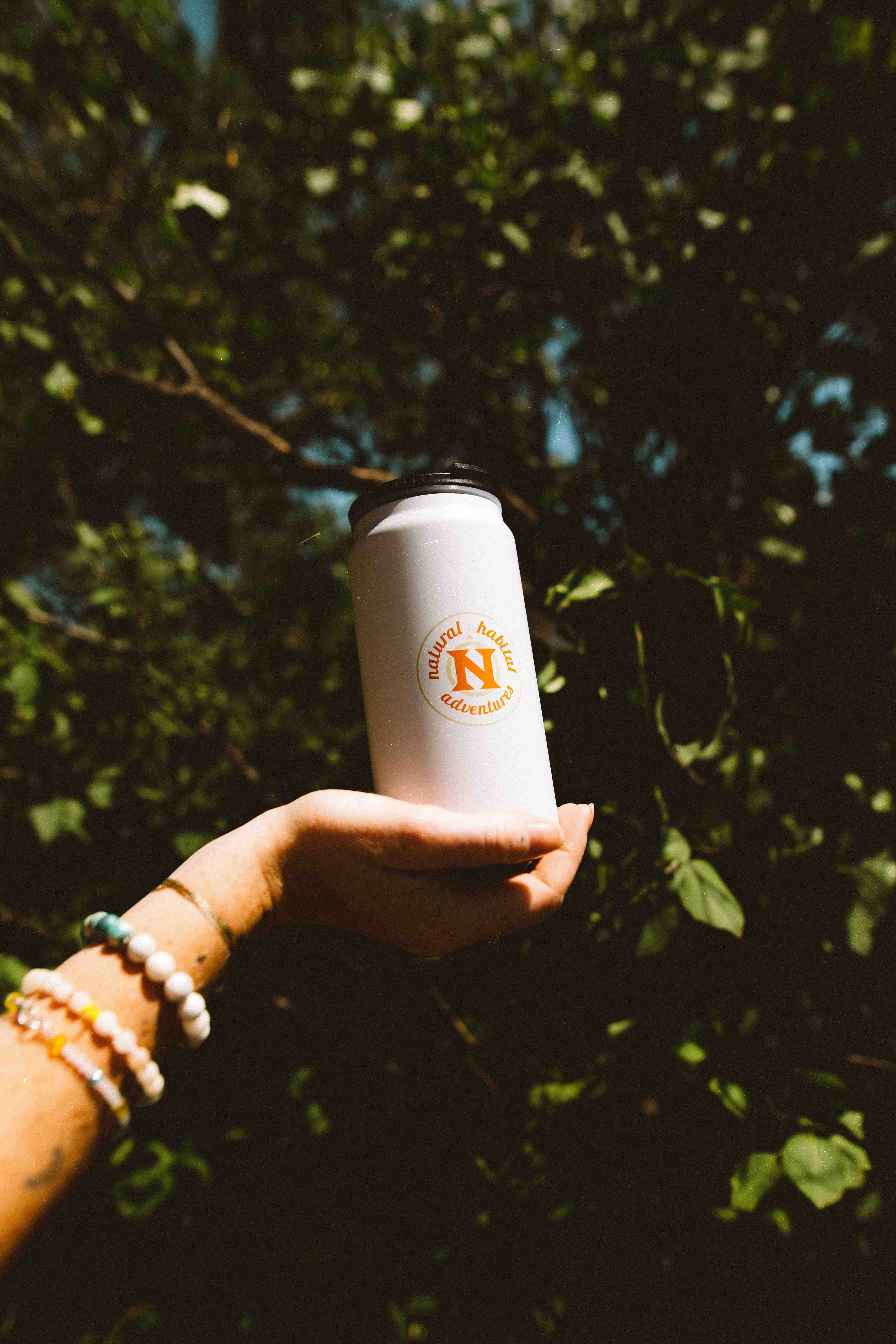 Natural Habitat WWF Tumbler 12oz White Screen Print Laser Etch by Anthem Branding 5