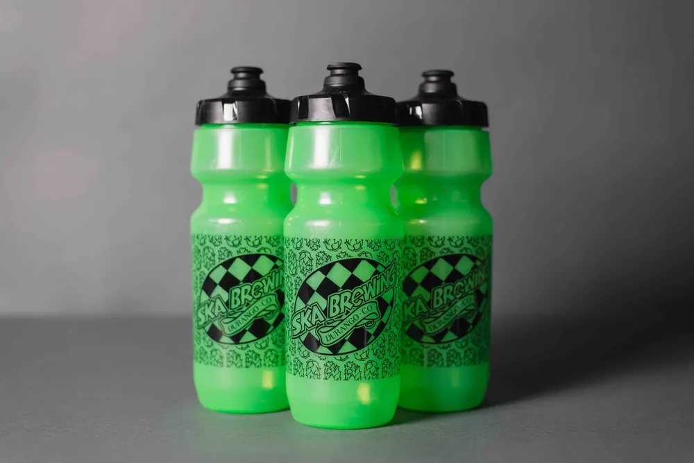 Custom bike bottle ska brewing by anthem branding