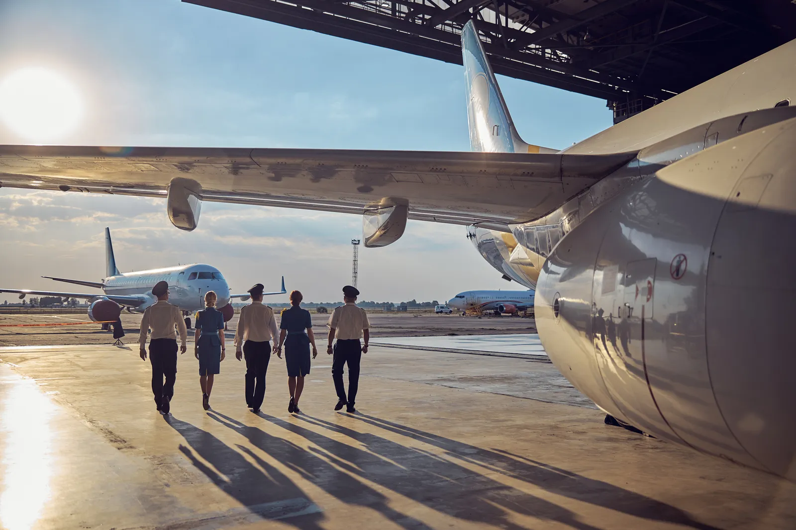 Custom aviation apparel by anthem branding