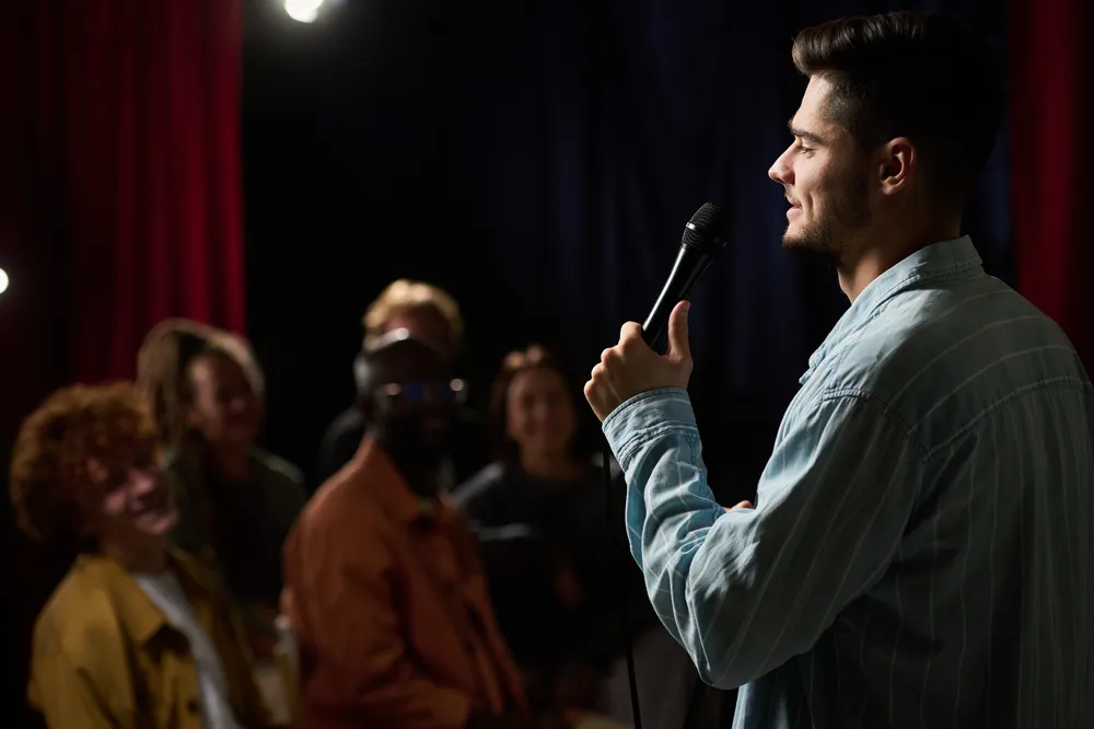 Comedians by anthem branding