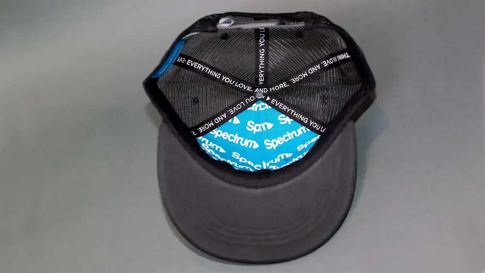 Charter Communcations Custom Trucker Hat Interior Screen Printed Taping by Anthem Branding
