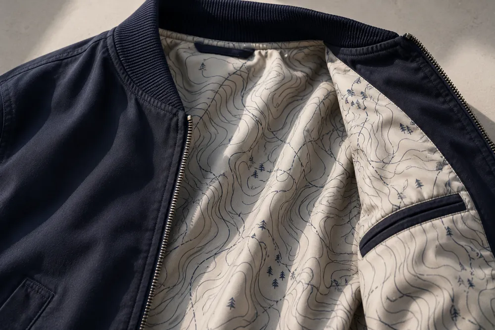 Interior lining prints by anthem branding