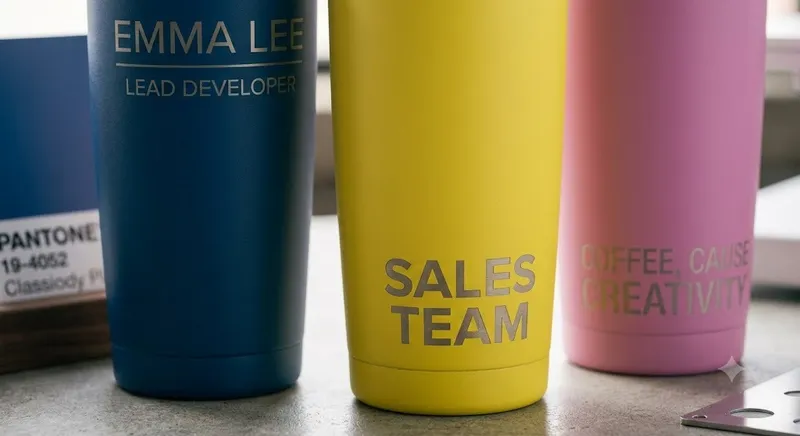 Engraved names by anthem branding