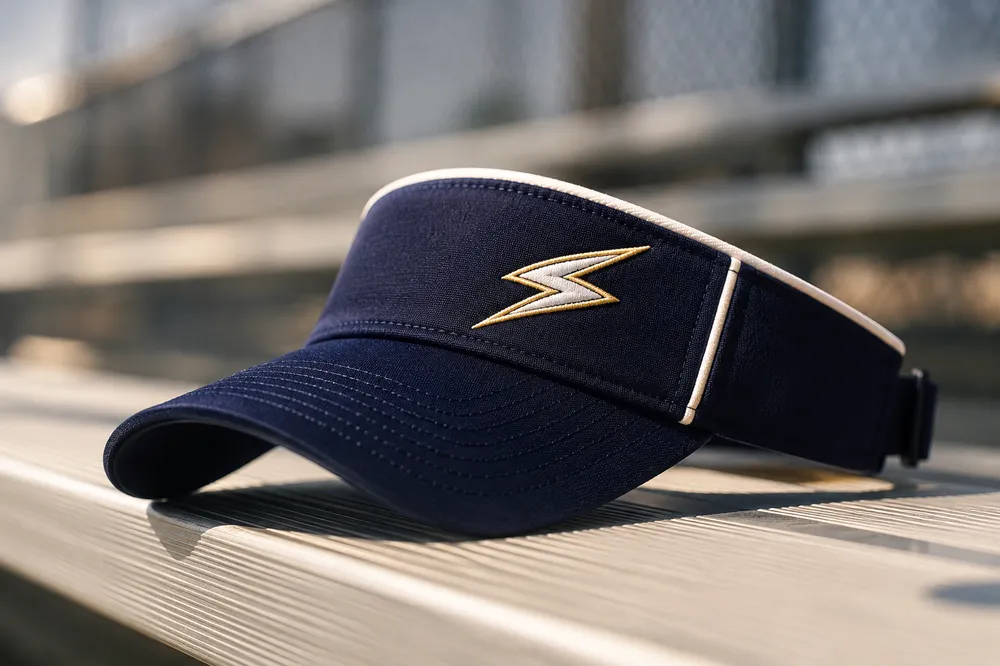 Custom softball visors by anthem branding