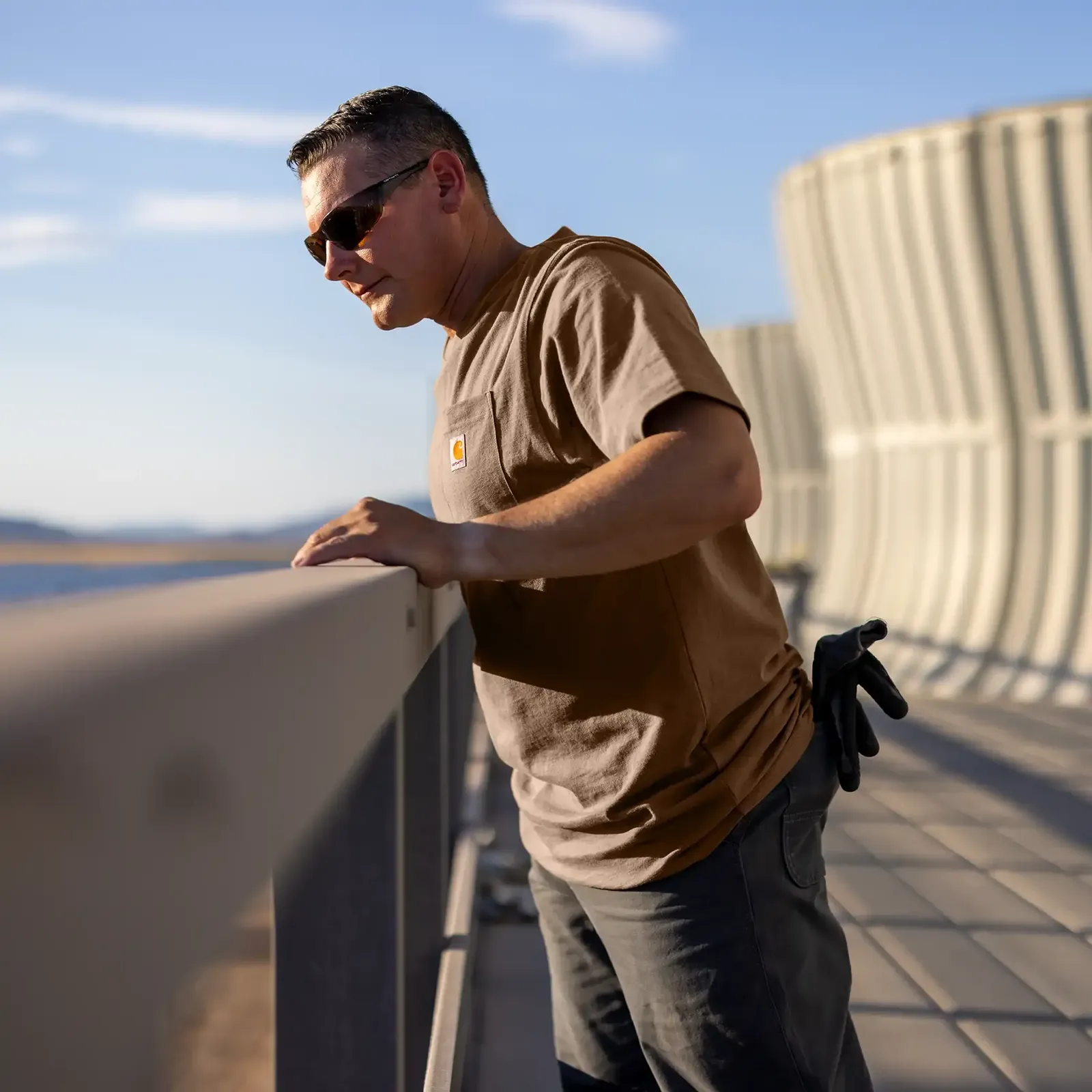 Carhartt pocket tee anthem branding