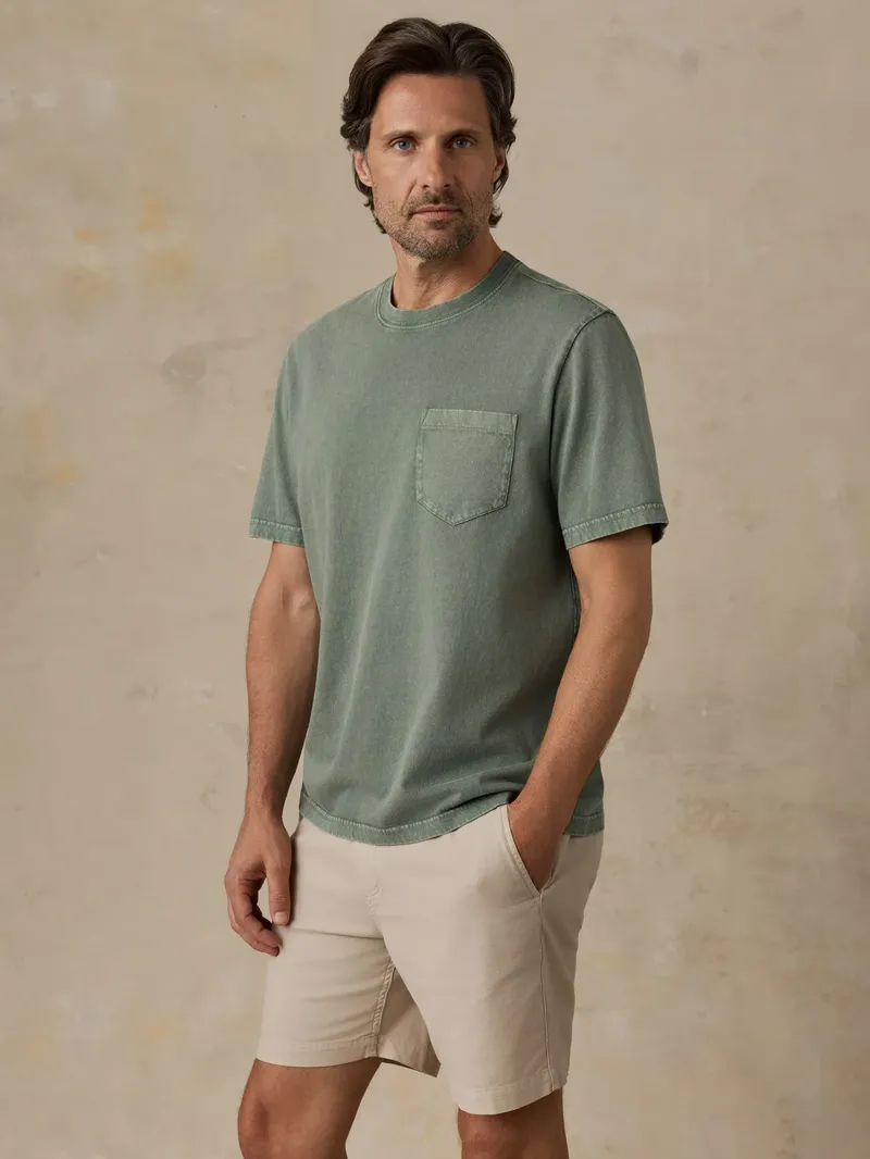 Faherty pocket tee anthem branding