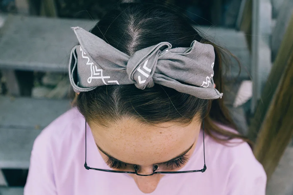 Workwear Community Screen Printed Bandana Tied by Anthem Branding