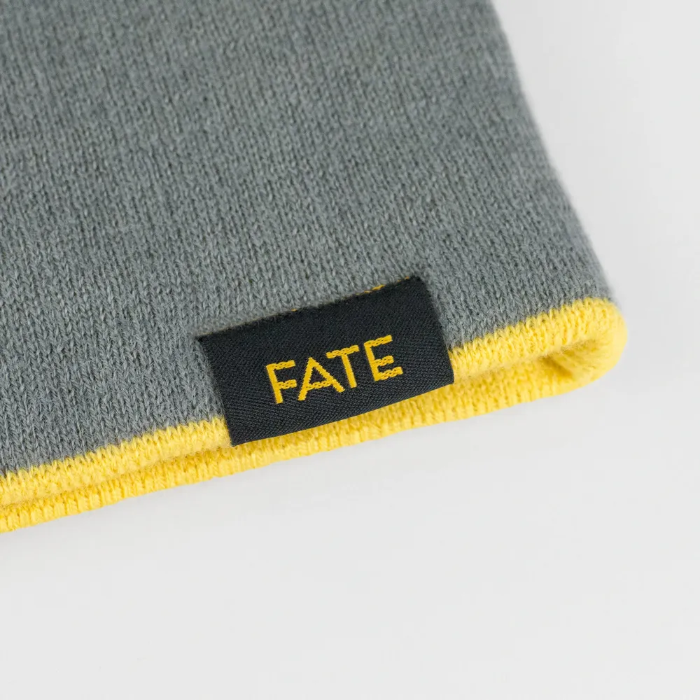 Fate Brewing Beanie Gray detail 02