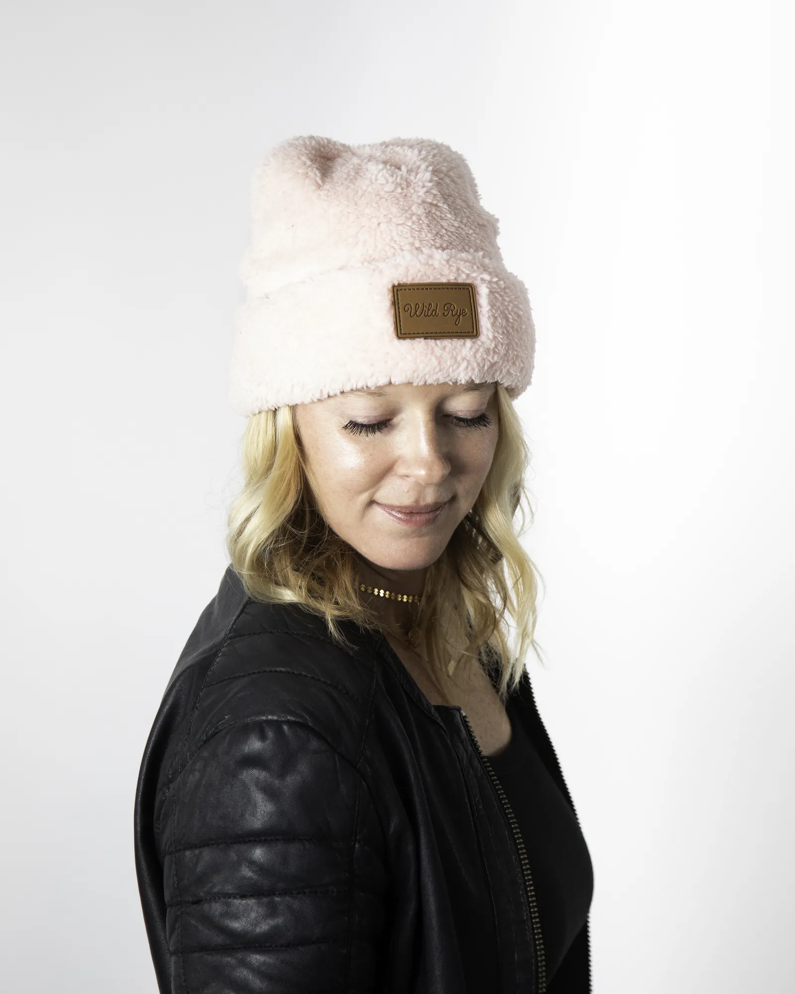 Beanies women beanies faux fur beanies fleece anthem branding lifestyle 1