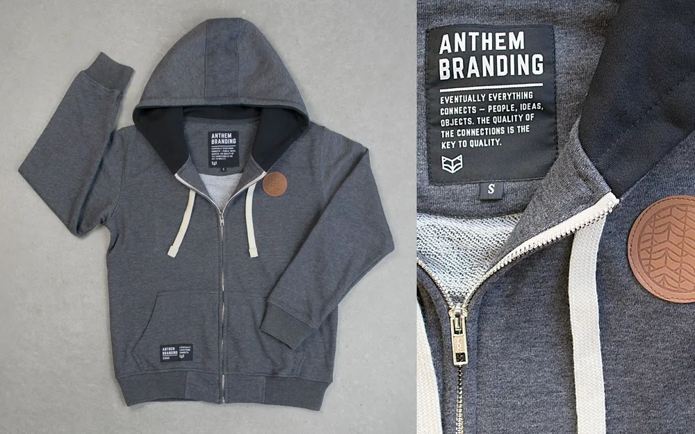 Anthem Branding hoodies