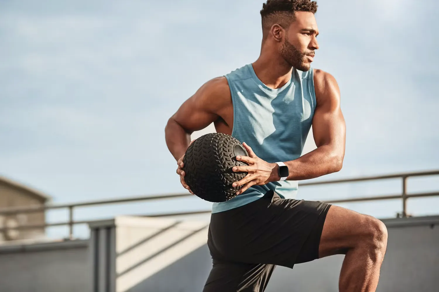 Fitbit versa 2 lifestyle medicine ball frost white sport 9503 1568033005