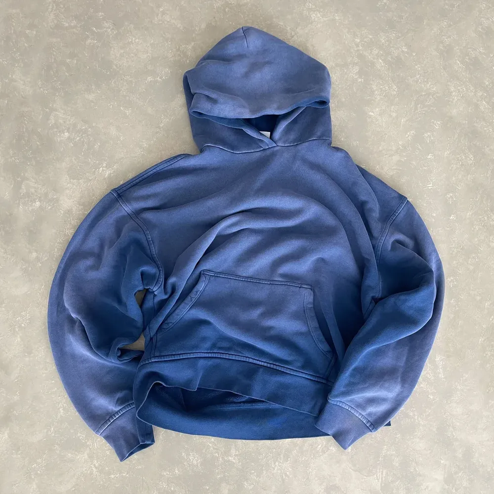 Faded navy hoodie by blanks by thirteen by anthem branding
