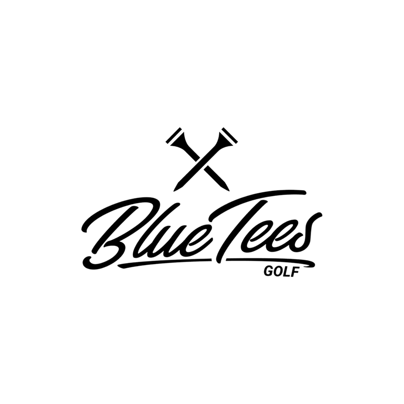 Blue tees golf logo png