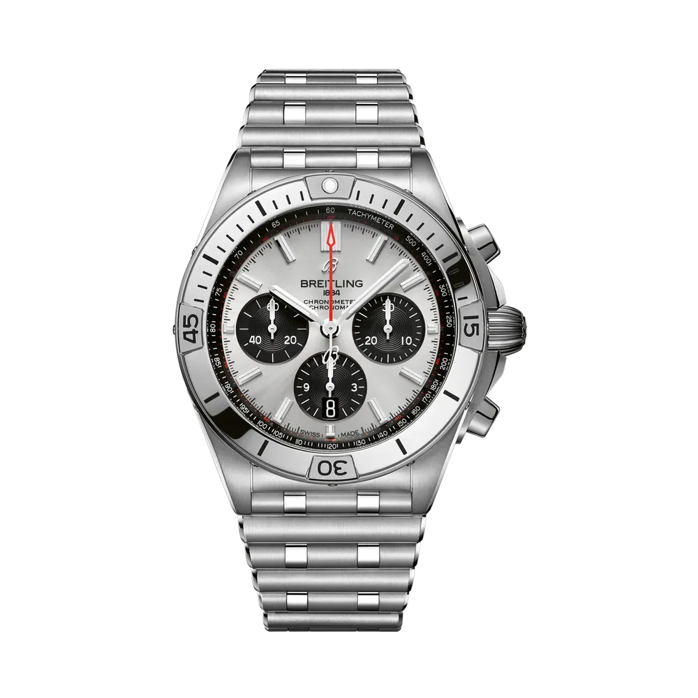 Breitling Chronomat B01 42 Stainless Steel Watch by anthem branding
