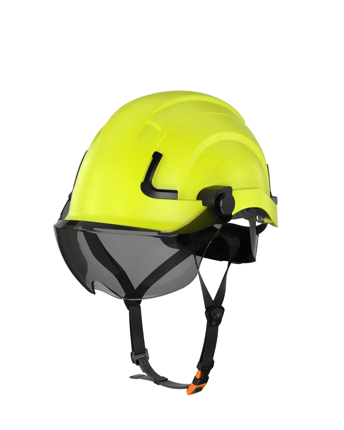 Defender safety h2 eh non vented safety helmet with tinted visor by anthem branding