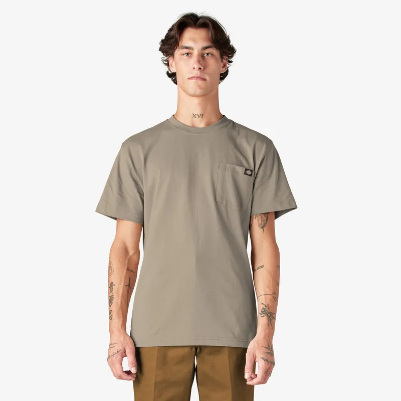Dickies Heavyweight Short Sleeve Pocket T Shirt by anthem branding