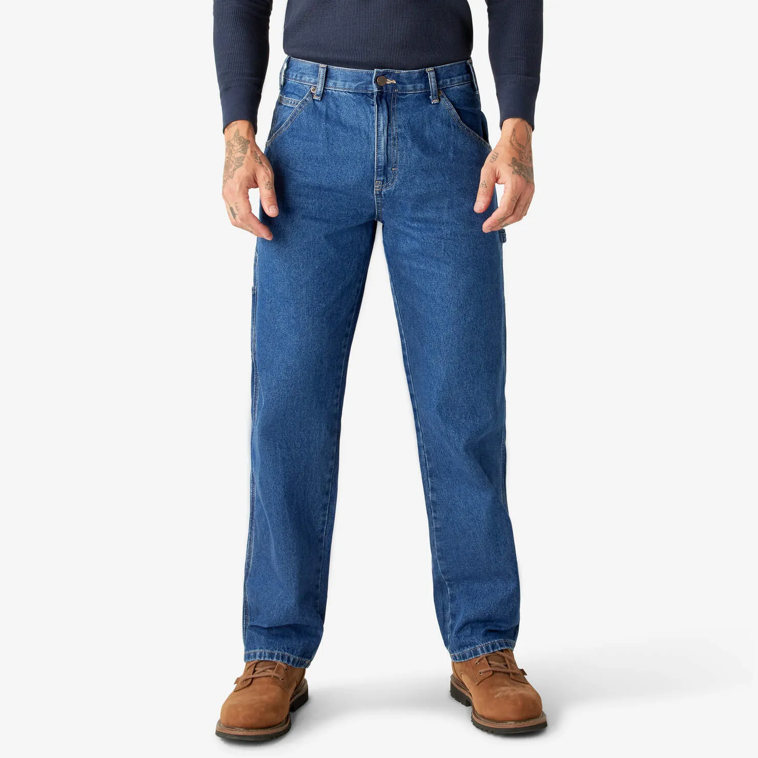 Dickies Relaxed Fit Carpenter Jeans by anthem branding
