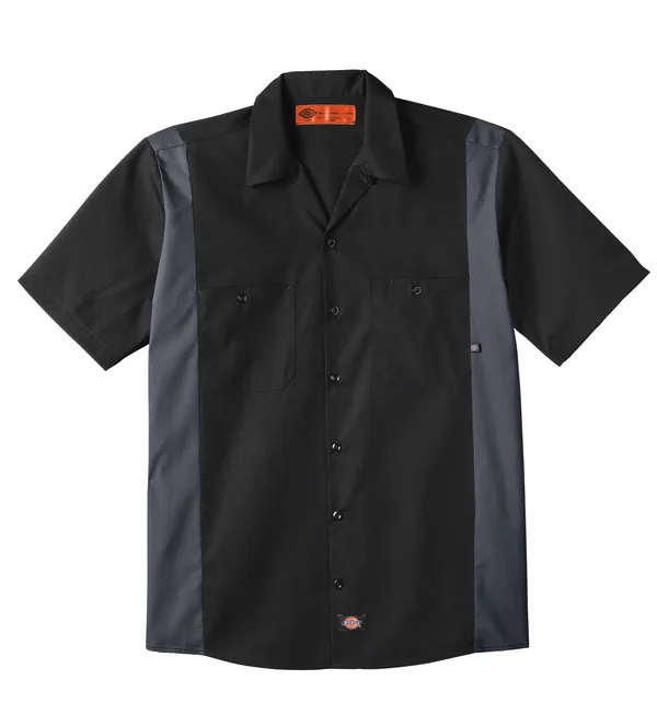 Mens Industrial Color Block Short Sleeve Shirt by anthem branding