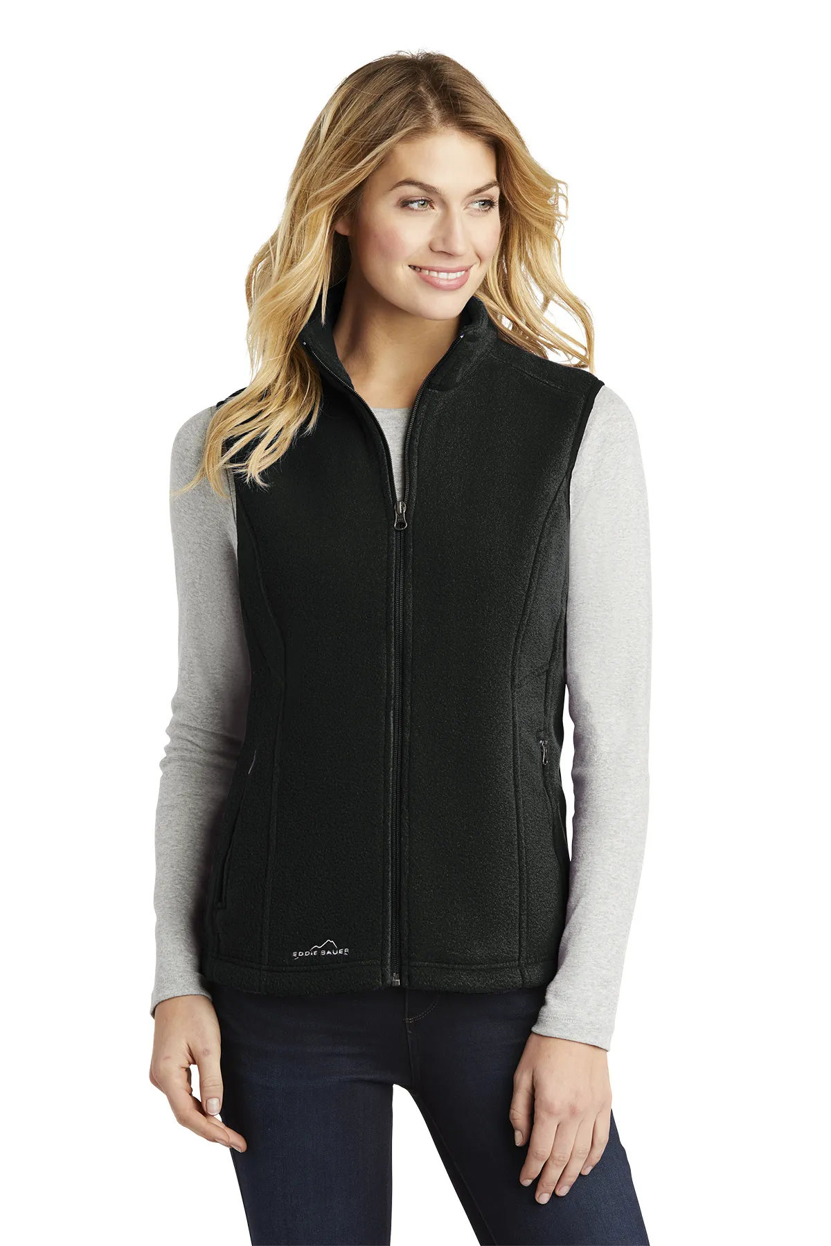 Eddie bauer womens fleece vest EB205 corporate sales by anthem branding