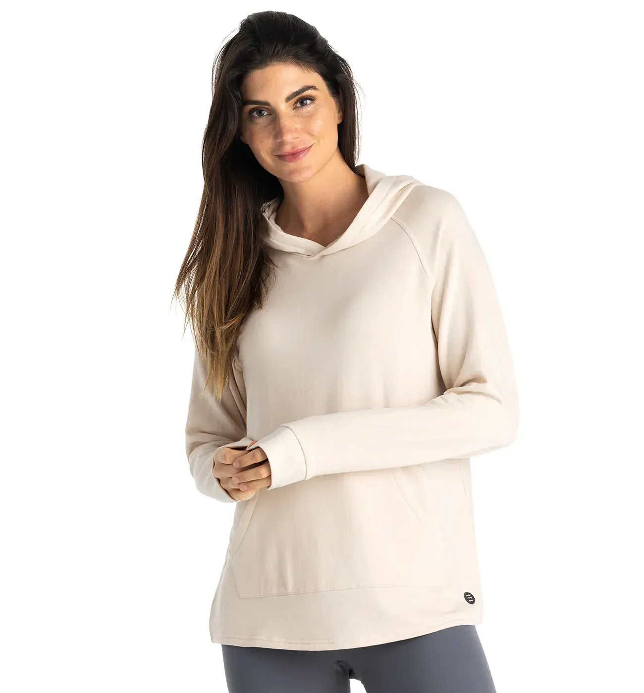Free fly womens fleece hoodie corporate sales by anthem branding