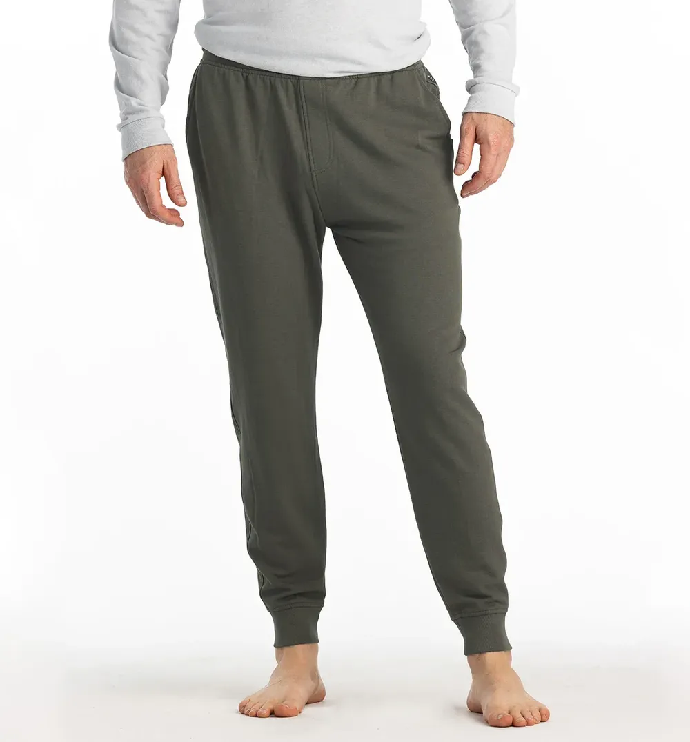 Free fly jogger light weight fleece jogger corporate sales by anthem branding