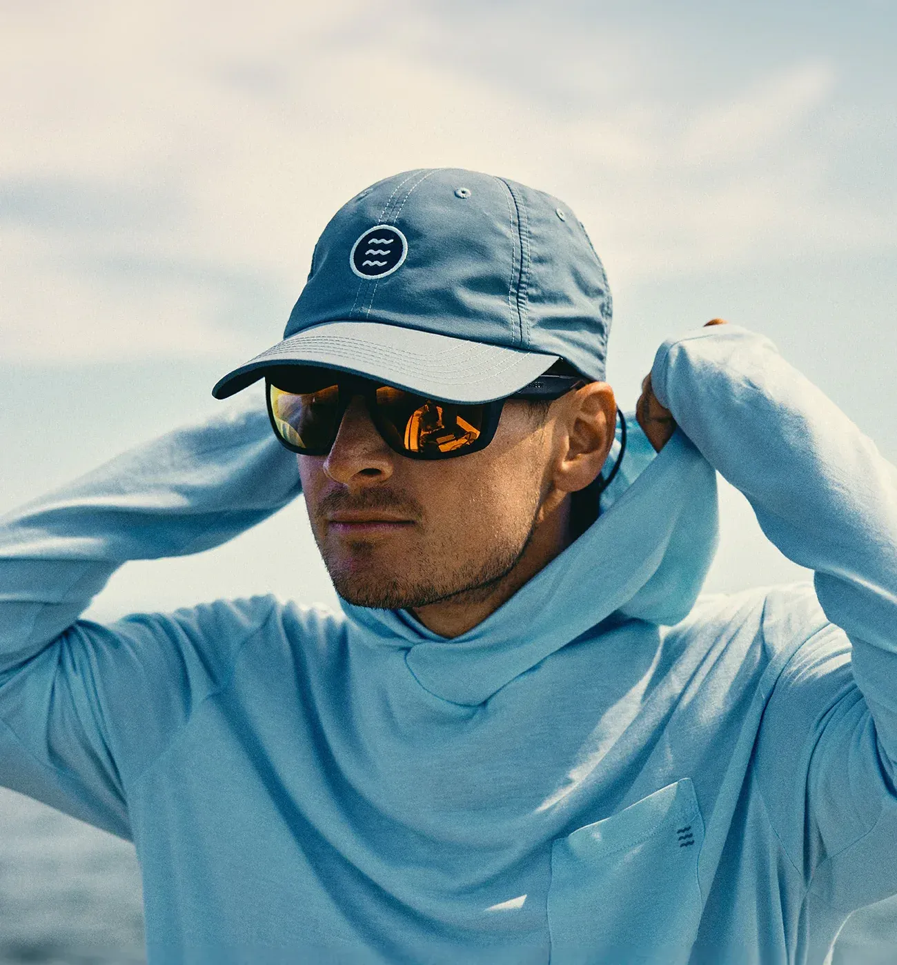 Free fly hoodie men lifestyle corporate sales by anthem branding