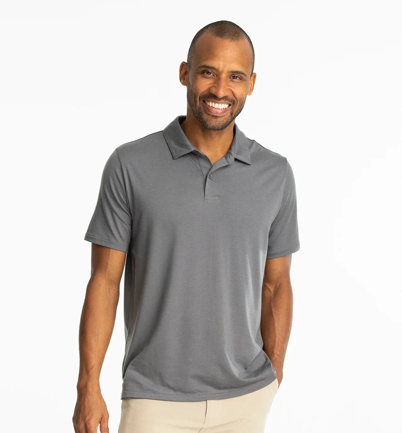 Elevate Polo Smoke Men 1