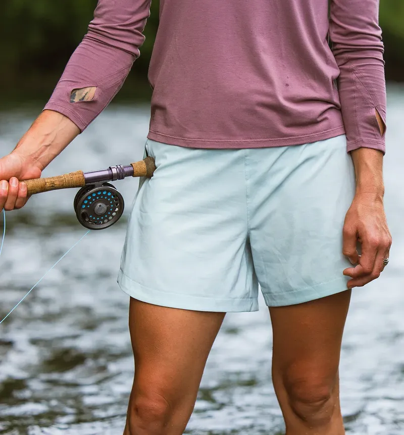 Free fly Breeze Active womens shorts corporate sales by anthem branding