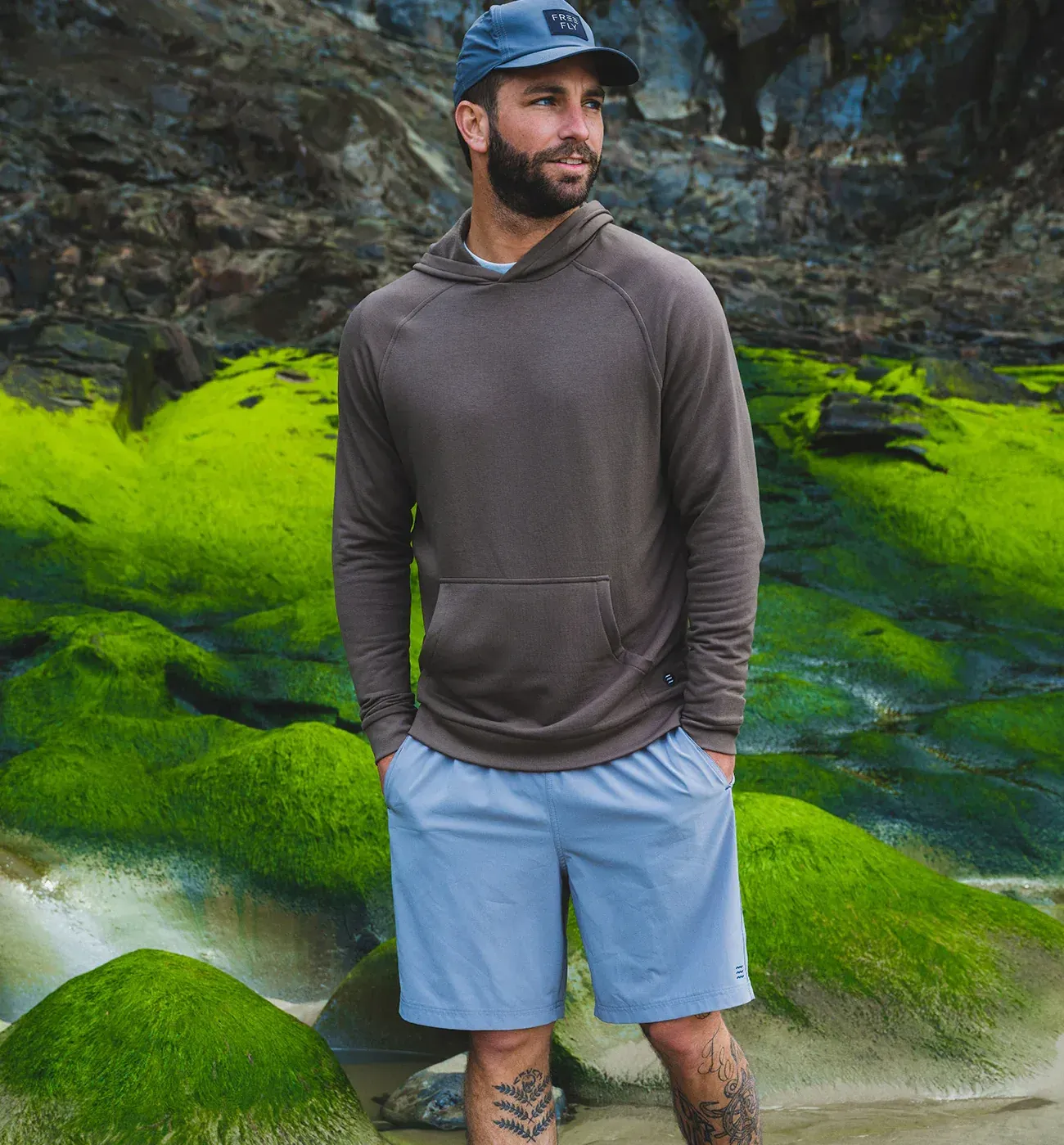 Free fly apaprel breeze short corporate sales by anthem branding