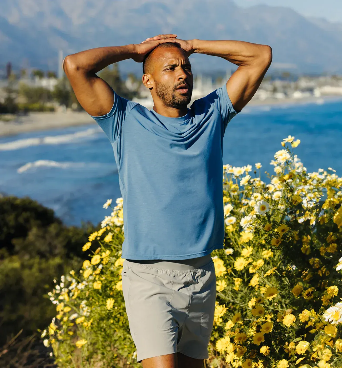 Free fly Elevate Lightweight Tee group sales by anthem branding