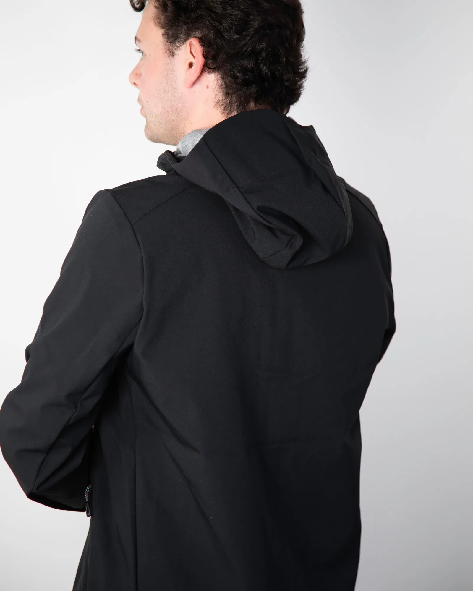 Mammut corporate SO hooded jacket men black anthem branding 3